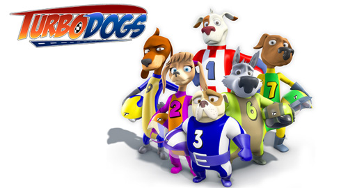 Turbo Dogs, crtani film
